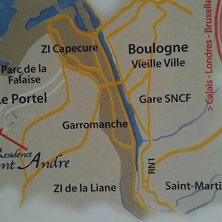 Fl'heurt De Sable Au Bord De Appartement Le Portel